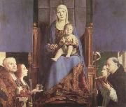Antonello da Messina Sacra Conversazione (mk08) France oil painting artist
